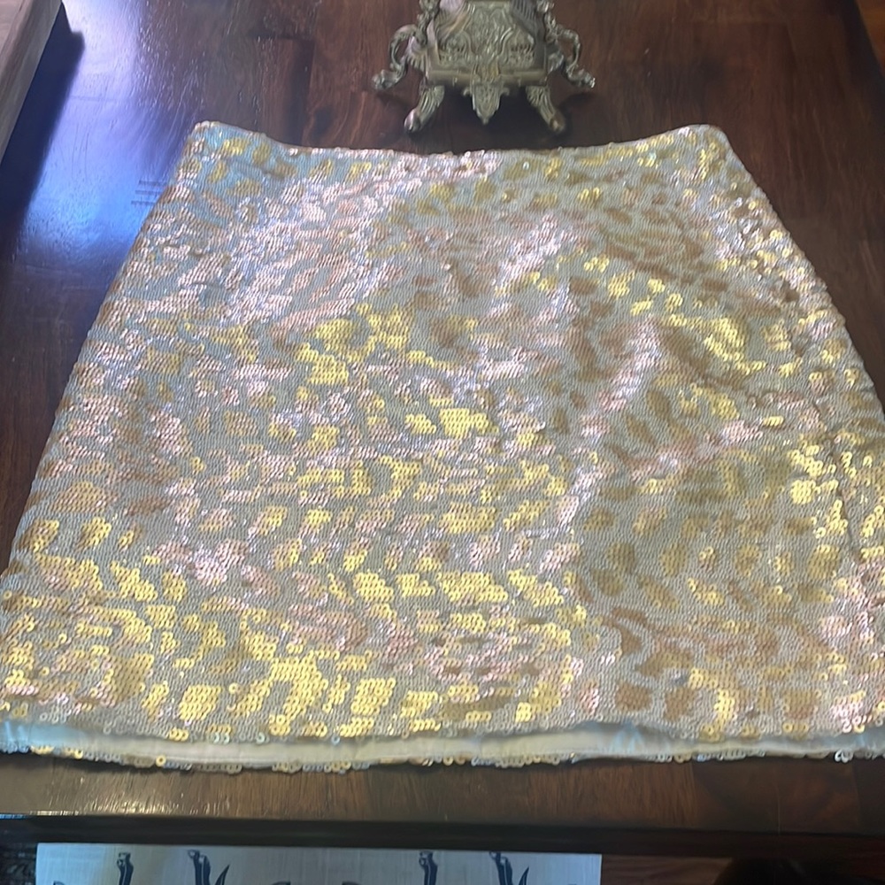Banana republic sequin mini skirt